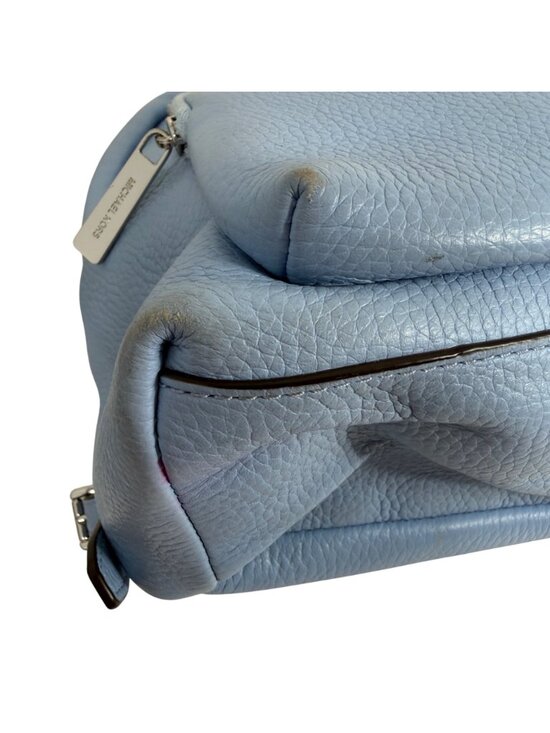 Michael Kors Light Blue Pebbled Leather Backpack main image 16